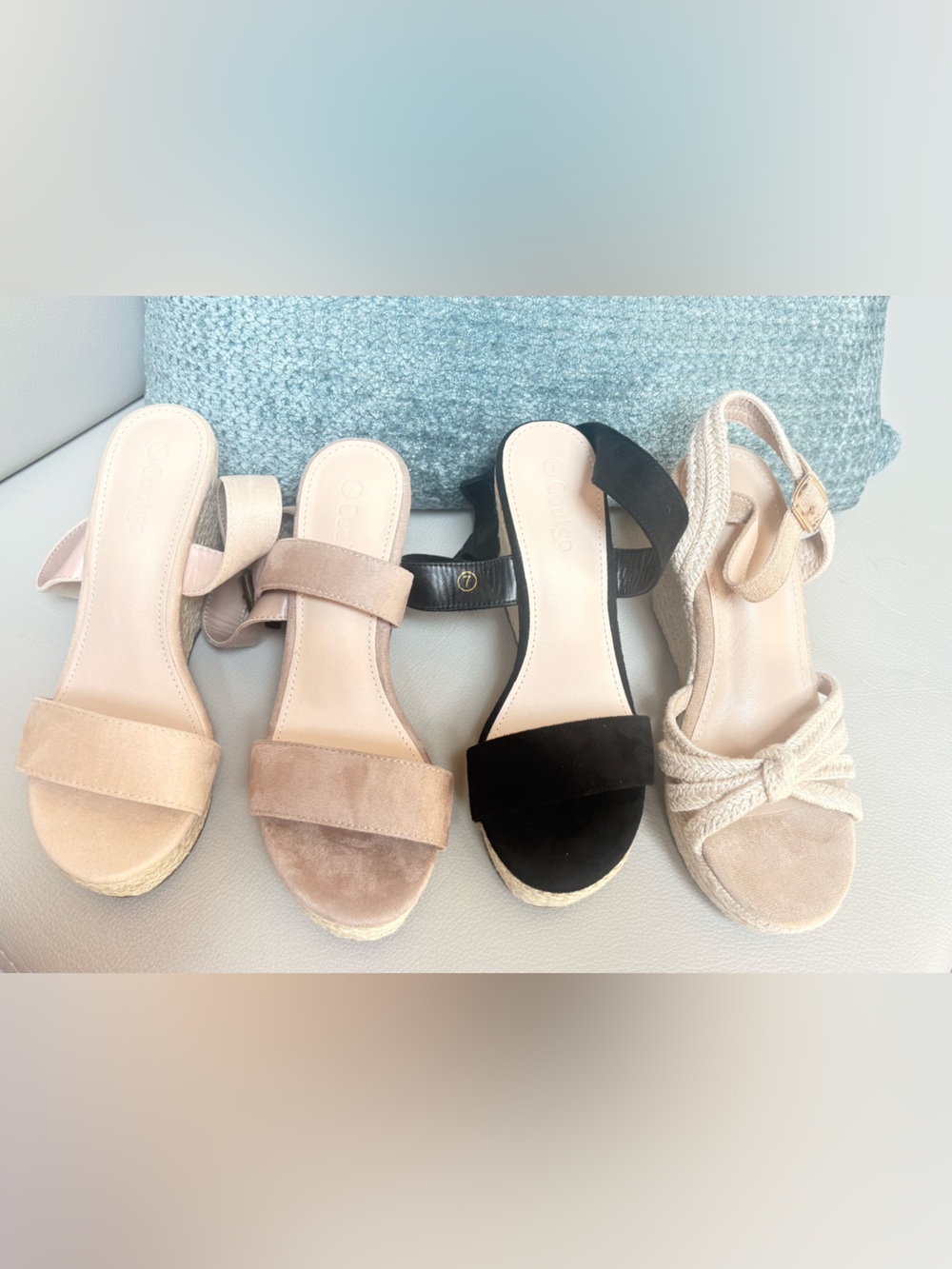 Wedge Platform Sandals 4 pairs For $50